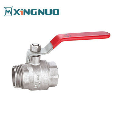 1/2 Inch Mężczyzna i Kobieta Brass Valve Precision Ball CNC Machined Brass Quarter Turn Valve dla wody / gazu
