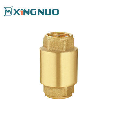 OEM Jakość mosiądz Pionowy zawór kontrolny do wody i gazu Forged Brass Stop Check Valve z trwałą konstrukcją