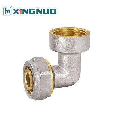 NSF 61 Certyfikowany miedziany kobiece łączniki łokcia PEX łącznik 16-32MM kobieca nici łokcia PEX łącznik kompresyjny